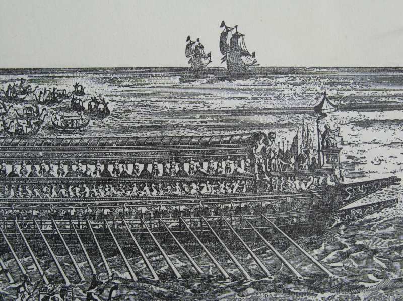 il Bucintoro era la galea di stato dei dogi di Venezia. Nicolas Amelot de la Houssaye.