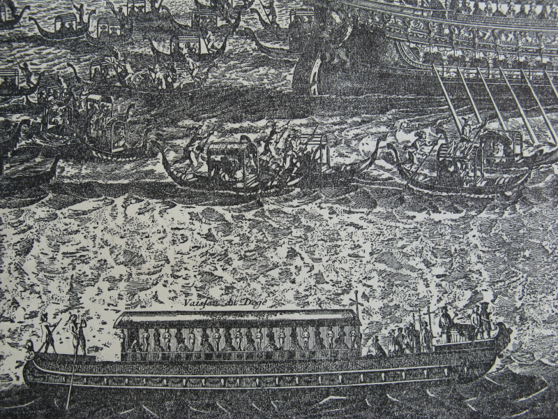 Sposalizio del Mare - il Bucintoro era la galea di stato dei dogi di Venezia