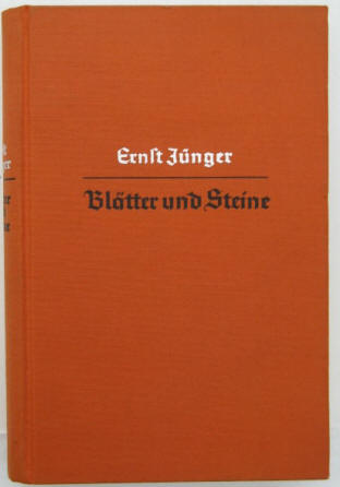 Ernst Jünger: Blätter und Steine 2. Auflage