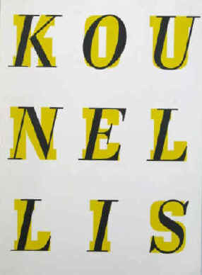Jannis Kounellis. Die Front, das Denken, der Sturm. Katalog Ausstellung Museum Ludwig Köln 1997.