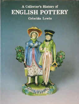 Lewis, Griselda English Pottery. A Collectors history. Delft, Stoneware 1672 - 1900, Josiah Wedgwood 1730 - 1795, Earthenware, Stone china, Josiah Spode, printed ware, Pratt ware, Victorian, Artist potter potters Woodbridge, Antique Collectors Club, 1992. 4th revised edition. ISBN 1851490566.