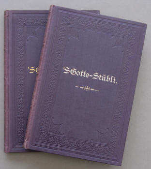 Johann Georg Uehlin: Gotte-Stübli. Ein Oberrheinisches Jahrbuch. 2 Bände 1881-1882. 