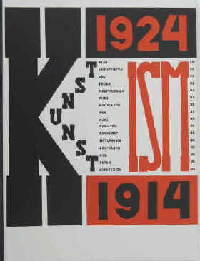 El Lissitzky, Hans Arp: Die Kunstismen. Les ismes de l'art. The Isms of Art 1914-1924.