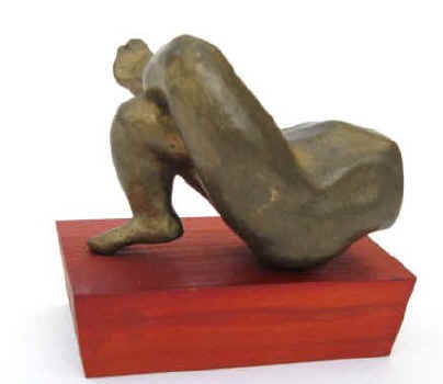 "Beine" Bronzeplastik, Künstler Elke Rehder