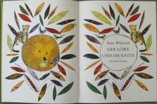 Illustrationen Brian Wildsmith: Der Löwe und die Ratte. Büchergilde Gutenberg.
