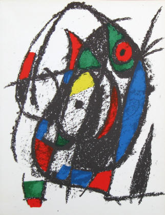 Lithographe IV - Joan Miro, Raymond Queneau - Lithographe Vol 2. 1953-1963, Paris, Maeght Editeur 1975.