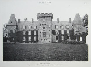 Chateau de Ranes 1719 La Normandie.