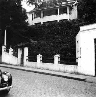 house of Stefan Zweig and Lotte Zweig in Petrópolis in Brazil around 1942