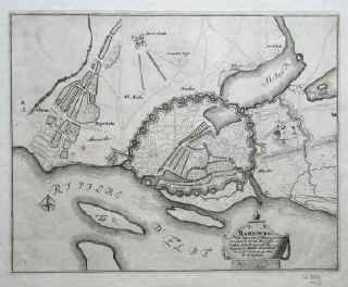 Fer, Nicolas de (1646-1720) Hambourg : Ville Imperiale d'Allemagne, tres fameux Port de Mer, Située a l'Entrée de la Rivìere d'Elbe, a 53 Degrez 50 Minutes de Latitude et a 28. Degrez 15. Min. de Longitude Kupferstich von Nicolas de Fer (1646-1720) aus Paris (ca. 1686). Alter Original Kupferstich auf Büttenpapier mit Wasserzeichen. 