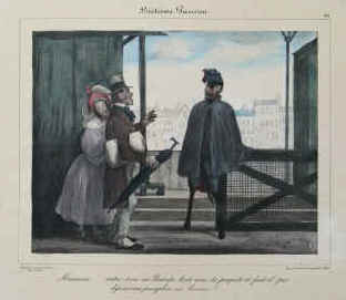Frédéric Bouchot 1798 - 1860 lithographie 1830 Aubert