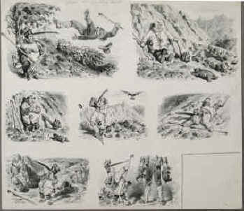 Gustave Doré- Dés-agréments d'un voyage d'agrément 1851.