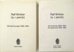 A R Penck 99 Zeichnungen 1956-1964. 94 drawings 1956-1962. Zürich Stähli.