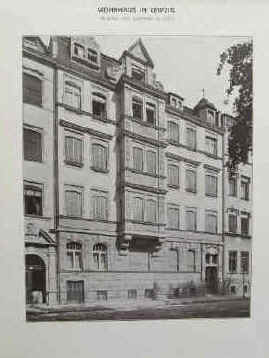 Otto Paul Burghardt (1875 - 1959) - Wohnhaus in Leipzig, Hausnummer 26, Straße ? - Architekt Paul Burghardt in Leipzig.