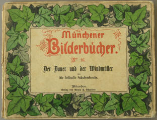 Wilhelm Busch: Der Bauer und der Windmüller oder die bestrafte Schadenfreude, 1885.