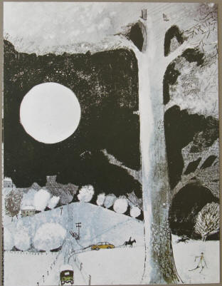 artist John Burningham - Winter - Poster, 1972.