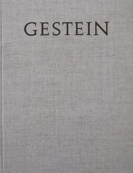 Albert Renger-Patzsch, Ernst Jünger, Max Richter: Gestein. Boehringer 1966.