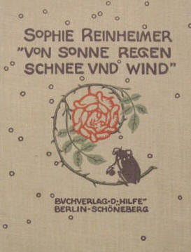 Sophie Reinheimer: Von Sonne, Regen, Schnee, 1910, Illustration Adolf Amberg.