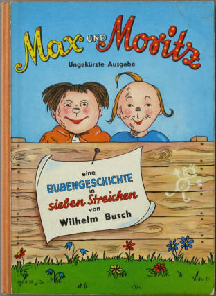 Max und Moritz. Pestalozzi-Verlag Fürth, PV 662 0153, ungekürzte Ausgabe um 1960.