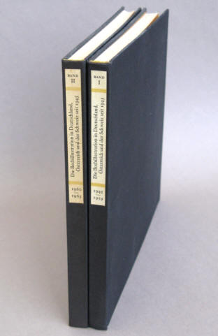 Tiessen: Die Buchillustration in Deutschland, Österreich,  Schweiz Band 1 und 2, 1968.