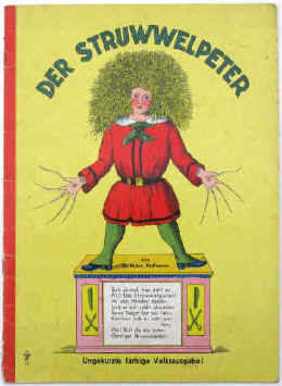 Heinrich Hoffmann Der Struwwelpeter, Pestalozz, Verlag um 1950.