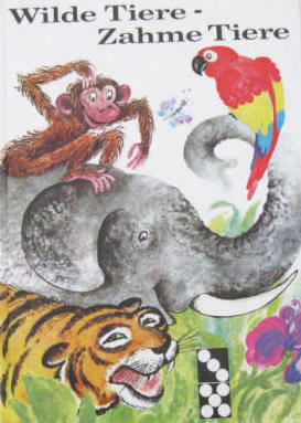Bettina Kemp Kinderbuchillustration Wilde Tiere - Zahme Tiere.