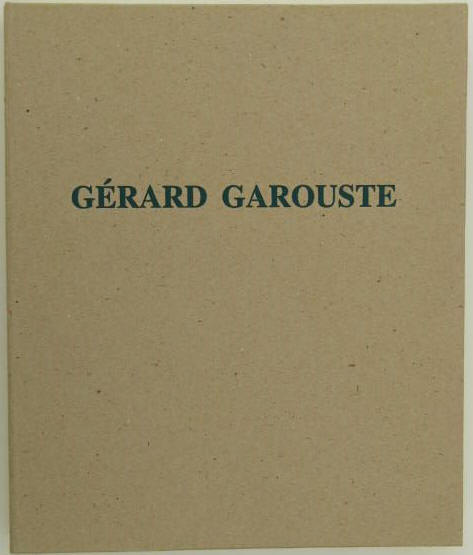 Gérard Garouste Ausstellung Kunstverein Hannover 1992. ISBN 3926820195