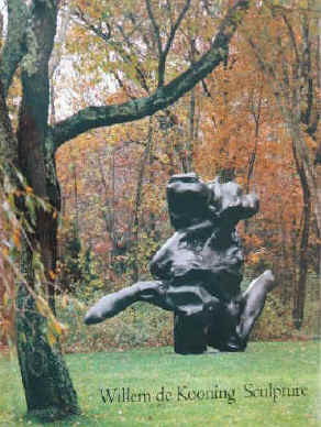  Willem de Kooning. Sculpture.  New York,  1996.