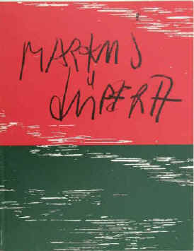 Künstler Markus Lüpertz - Bronzen und Zeichnungen zu Melonenmahl 1989.