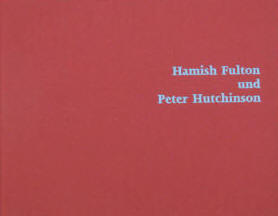  Hamish Fulton und Peter Hutchinson. Wandern und Gärtnern 1998.