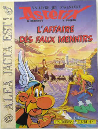 Asterix - L'affaire des faux menhirs, 1988.