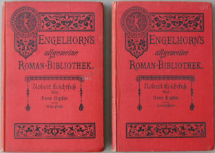 Hans Hopfen: Robert Leichtfuß. Roman, Engelhorn 1888.