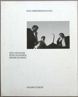 Rolf Münzner, Peter Schnürpel, Reiner Schwarz Arbeitsbegegnung Druckwerkstatt Kätelhön 1987.
