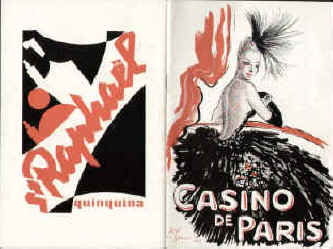Casino de Paris 1951. Henri Varna: Gay Paris, La Revue Libertine. 