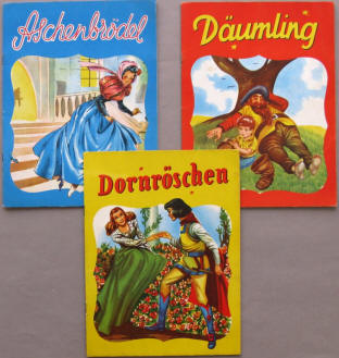 Aschenbrödel, Däumling, Dornröschen Bilderbuch, Pandy Verlag Saalfield 1960.