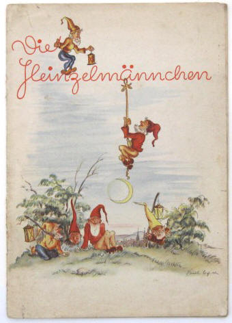 Renate Engisch Illustrationen Die Heinzelmännchen, Hamburg 1947.