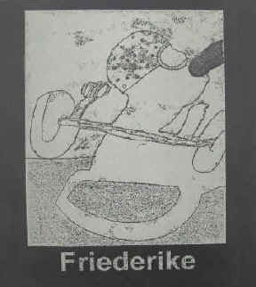 Gerd Scherm - Friederike. Bludenz, Freipresse 1998, Sammlerreihe Band 6.