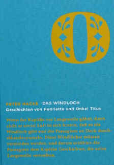 Antoinette - Peter Hacks: Das Windloch. Geschichten von Henriette und Onkel Titus