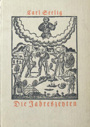 Rudolf Urech Illustrationen zu Carl Seelig: Die Jahreszeyten. Froschauerdruck 1925. 
