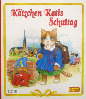 Kinderbuch Kätzchen Katis Schultag von Anne-Marie Dalmais und Annie Bonhomme.