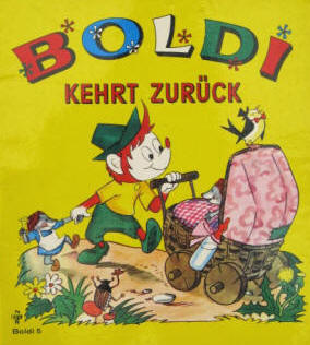 Ursula Fischer: Boldi kehrt zurück. Illustrationen von Helmuth Huth, 1964.