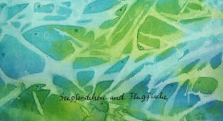 Hugo Ball - Seepferdchen und Flugfische - Künstlerbuch von Elke Rehder
