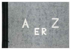 Chess from A to Z,  Schach  von A bis Z, artist's book by the German artist Elke Rehder