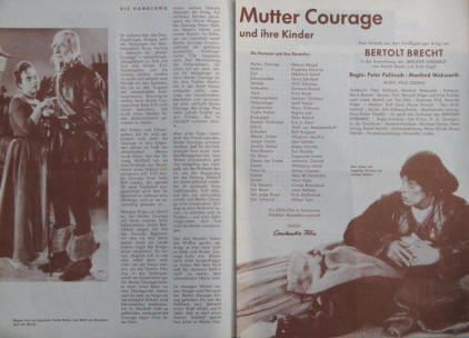 Helene Weigel als Mutter Courage im DEFA Kinofilm von 1961