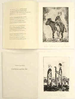 Gottfried August Bürger Elke Rehder Artist's Book Der Kaiser und der Abt