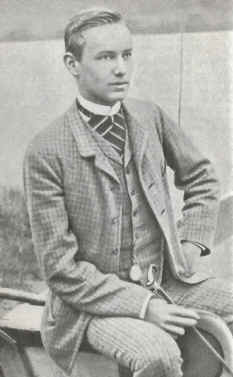 Christian Morgenstern Portrait 1889 im Alter von 18 Jahren