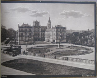 Coburg - Schloss Ehrenburg um 1910.
