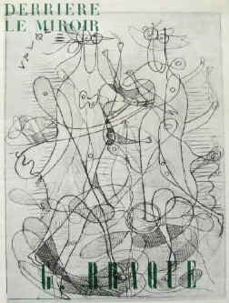Georges Braque,  George Limbour Derriere le Miroir No 71 - 72