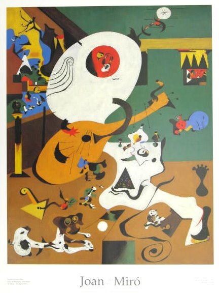 Joan Miro Poster