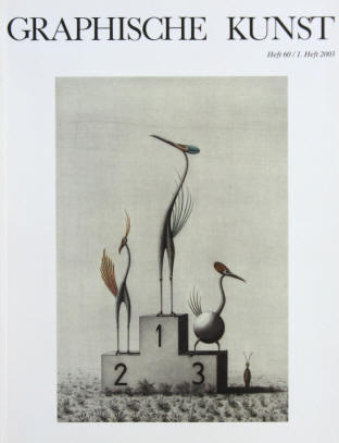 Farbradierung Edition Visel Graphische Kunst Heft 60 aus dem Jahr 2003