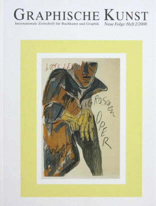 Dreigroschenoper von Brecht Edition Graphische Kunst Visel Heft 2 aus dem Jahr 2008